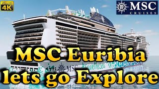 Ultimate MSC Euribia Cruise Ship Tour amp MustSee Attractions Revealed [upl. by Rains]