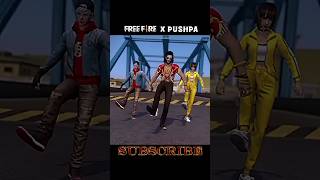 Free fire x pushpa 2 freefire music pushpa2 pushpa shortsfeed ajsong shortsvideoviral [upl. by Neibaf]