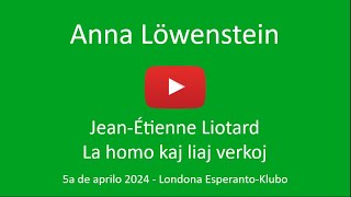 5a de aprilo 2024  Prelego de Anna Löwenstein [upl. by Shamrao893]