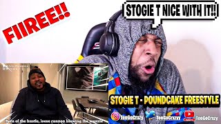 SOUTH AFRICA🇿🇦 Stogie T Freestyle Friday 🔥🔥🔥 17042020 quotPound Cakequot REACTION [upl. by Elletnahc]