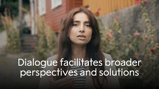 Dialogue facilitates broader perspectives and solutions  Deeyah Khan [upl. by Anitnatsnok]