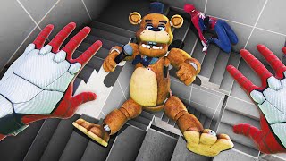 Throwing FNAF Animatronics into DEADLY Stairwell Bonelab Mods [upl. by Mattias831]