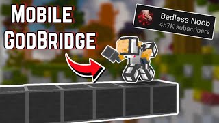 Becoming Bedless Noob on MOBILE in Hive Skywars… Minecraft Bedrock [upl. by Bolme999]