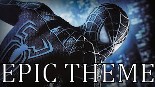 Symbiote SpiderMan Black Suit Epic theme [upl. by Ahsenat]