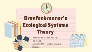 Bronfenbrenners Ecological Systems Theory [upl. by Tom]