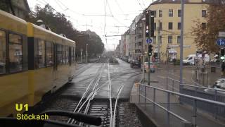 Stadtbahn Stuttgart linia U1 [upl. by Nelra772]