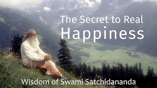 How to Be Happy Sri Swami Satchidananda Integral Yoga [upl. by Capwell]