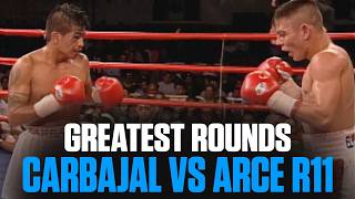 The Unbelievable Action Of Michael Carbajal Vs Jorge Arce  GREATEST ROUNDS [upl. by Aneleve]