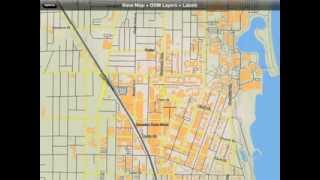 Base Map  OSM Layers  Maply [upl. by Aizahs]