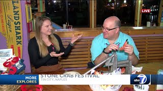 More Explores 14th annual Stone Crab Festival kicks off [upl. by Hsetirp]