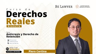 11 Anticresis y Derecho de Retención [upl. by Amadas]