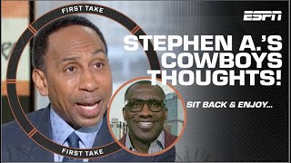 Stephen A tells Shannon Sharpe the Cowboys GOT PUNKED by the Bills 😬  First Take [upl. by Lada635]