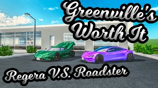 Koenigsegg Regera VS Tesla Roadster  Greenvilles Worth It Ep 3 [upl. by Esya]