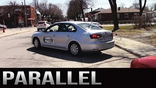 How To Easy Parallel Parking Curb Parking  Version 20 [upl. by Dearborn901]