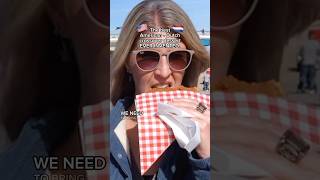 🇳🇱Stroopwafel  🇺🇸S’more  Best Dessert Ever travelvlog dutchfood scheveningen [upl. by Lebana]