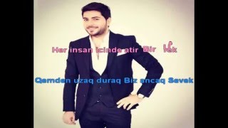 Elcin Ceferov  Mene Onu Cagirin Gelsin KARAOKE [upl. by Kirit]