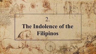 The Indolence of the Filipinos Summary and Analysis Part 2 [upl. by Kyre725]