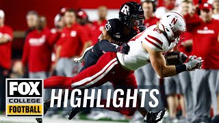 Nebraska vs Rutgers Highlights  CFB on FOX [upl. by Gilbye710]