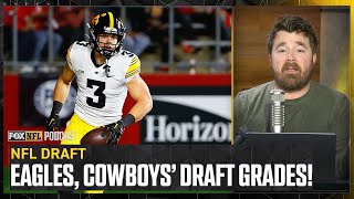 Grading the Dallas Cowboys Philadelphia Eagles NFL Draft picks  NFL on FOX Pod [upl. by Lyall]