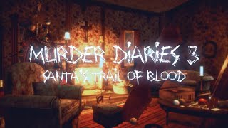 Murder Diaries 3  Santas Trail of Blood  Trailer Nintendo Switch [upl. by Elyrad]