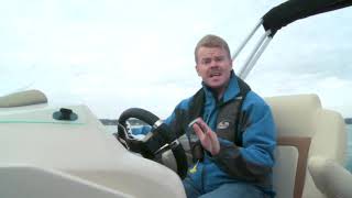 2012 Crest 230 Savannah  Pontoon review [upl. by Ekoorb965]