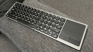 WIWU Foldable Keyboard with touchpad FMK 04 [upl. by Bearnard697]