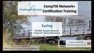 Introduction to Syslog  CompTIA Network N10005 44 [upl. by Annaierb]