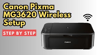 Canon Pixma MG3620 Wireless Setup [upl. by Nalym540]