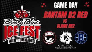 Breezy Point Ice Fest Tournament Shakopee BB2 vs Blaine BB2 [upl. by Aivart]