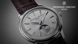 Classics Moneta Moonphase Watch by Frederique Constant [upl. by Deidre906]