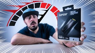 Como deixar o COMPUTADOR mais RÁPIDO SSD Lexar NM790 com INCRÍVEIS 7400 MBs Unboxing e Review [upl. by Melania915]