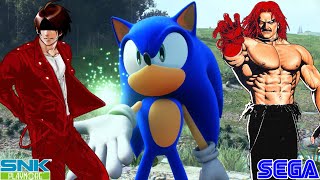 KOF MUGEN  Sonic Frontiers NJPT vs Ultimate HELL Blood CKOFM amp Keyser team  Big showcase [upl. by Capone596]