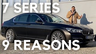 9 Reasons Why You NEED to Buy A G11 BMW 7 Series in 2024 [upl. by Rabiah]