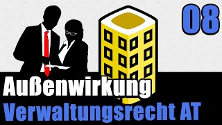 Außenwirkung beim Verwaltungsakt  Verwaltungsrecht AT 08 [upl. by Terle]