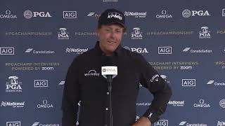 Phil Mickelson post final round interview PGA Championship 2020 [upl. by Yornoc]