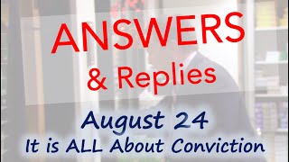 Answers amp Replies Plus Lots of Rants on Property Conviction and Learning BaaderMeinhof Phenomenon [upl. by Hassett]