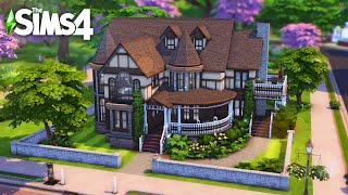 Base Game Victorian  The Sims 4 Speed Build [upl. by Atrahc]