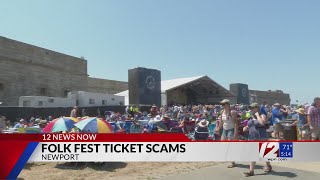 Newport Folk Fest warns against ticket scams [upl. by Amari]