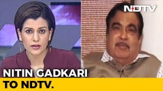 Nitin Gadkari To NDTV Congress Must Accept Defeat In Goa Why Blame Us [upl. by Ecart]