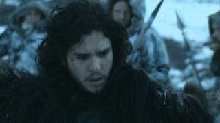 Game of Thrones Jon Kills Qhorin Halfhand 1080p HD [upl. by Yelyab13]