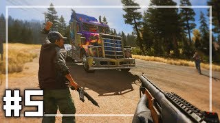 🎮 FAR CRY 5 5  รถบรรทุกบ้าไรติดปืนกล [upl. by Lusty]