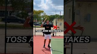 Avoid These Toss Arm Mistakes [upl. by Mimajneb922]