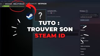 Tuto  Comment trouver son SteamID [upl. by Ruelle]