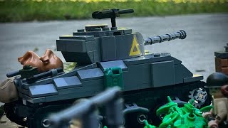 Battle of Overloon  Lego WW2 moc [upl. by Fusuy]