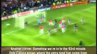 Man UTD Bayern Munich 1999 Final Last 3 Minutes [upl. by Dana839]