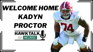 INSTANT REACTION Kadyn Proctor Commits To Iowa [upl. by Chobot138]