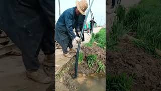 Underground seepage hose Installation process [upl. by Saunder662]