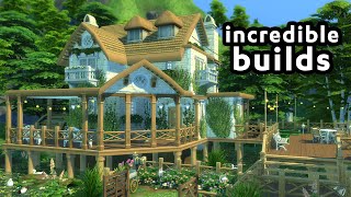 Touring Your Incredible Builds in The Sims 4 [upl. by Derina489]