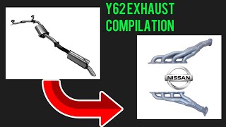 Exhaust Compilation for Y62 Nissan Patrol  S1S5 [upl. by Gnos]