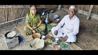 आईनी दुपारच्या जेवणात काय काय बनवलंय Village Lunch  Tatyacha Mala [upl. by Anaitsirc]